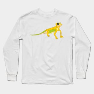 Yellow Lizard Long Sleeve T-Shirt